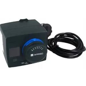 Temperature regulator Afriso ACT 343 ProClick, 1 sensor, 230 V AC, 10–90°C