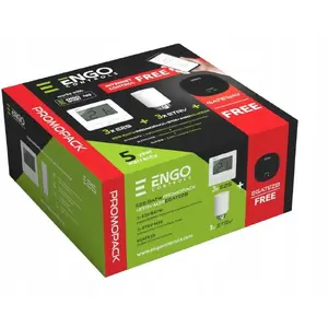 Engo promotional kit E25-BATW+ETRV-M30+EGATEZB (white) — Engo E- accessory set