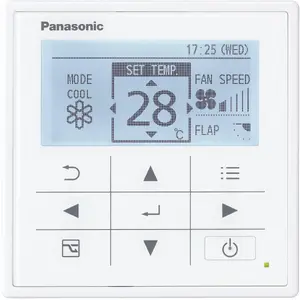 Wired control panel Panasonic CZ-RTC5B with energy consumption display and Data Navi for PACi and VRF systems