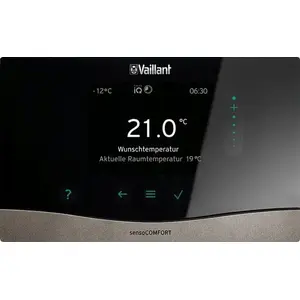 Weather-compensating system controller Vaillant VRC 720f sensoCOMFORT (radio version)