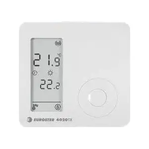 Thermostat Euroster E4020TXC6 wireless temperature regulator white