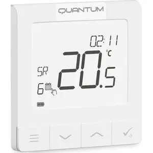 Thermostat SALUS WQ610RF Quantum wireless surface-mounted OpenTherm weekly battery-powered