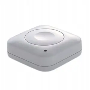 Wireless multifunction push button TECH-STEROWNIKI BT-01, white — battery-powered wireless control