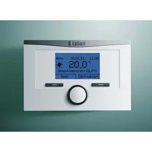 Room thermostat Vaillant calorMATIC 350 (model 0020124476) — wired temperature controller for heating systems