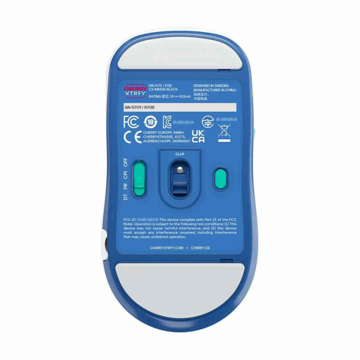 Беспроводная игровая мышь CHERRY XTRFY M68 Wireless Photo 7