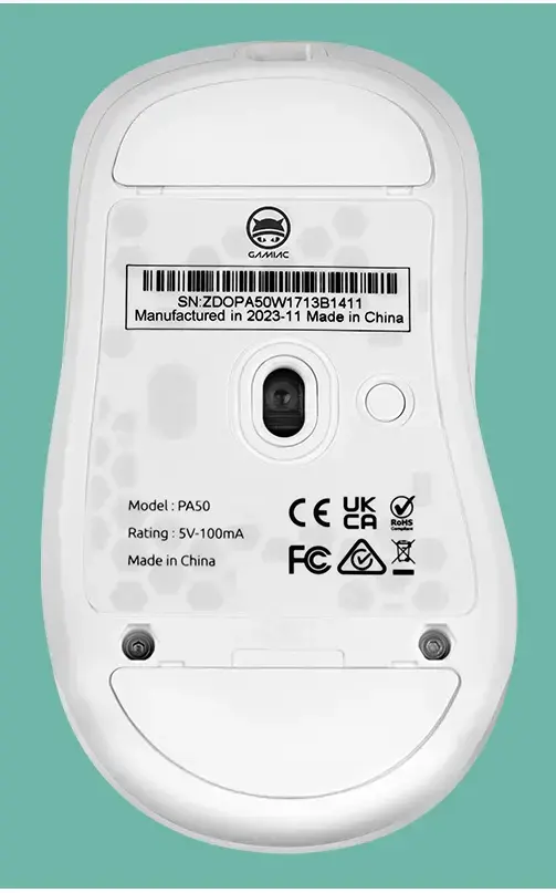 GAMIAC PA50 игровая мышь — правая, 12400 DPI Photo 4