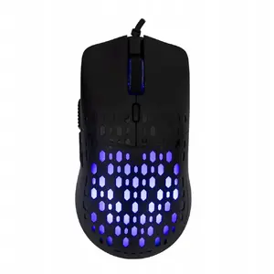 Vaduļvieta optiskā pele No name Baracuda BGM-021 Octopus — melna, USB savienojums