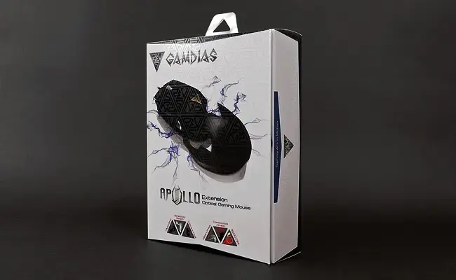 GAMDIAS APOLLO игровая мышь — амбидекстрная 3200 DPI Photo 9