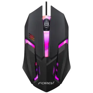 Vadu spēļu pele ar apgaismojumu FOREV FV-136, modelis 29847