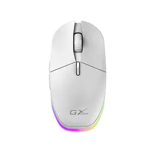 Gaming mouse Genius Scorpion M8250 — right-hand, optical 3200 DPI, RF Wireless + Bluetooth, 6 buttons, white