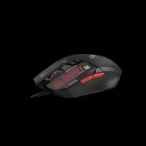 Игровая мышь A4Tech BLOODY W60 Max Mini, проводная USB, до 12000 DPI, чёрная