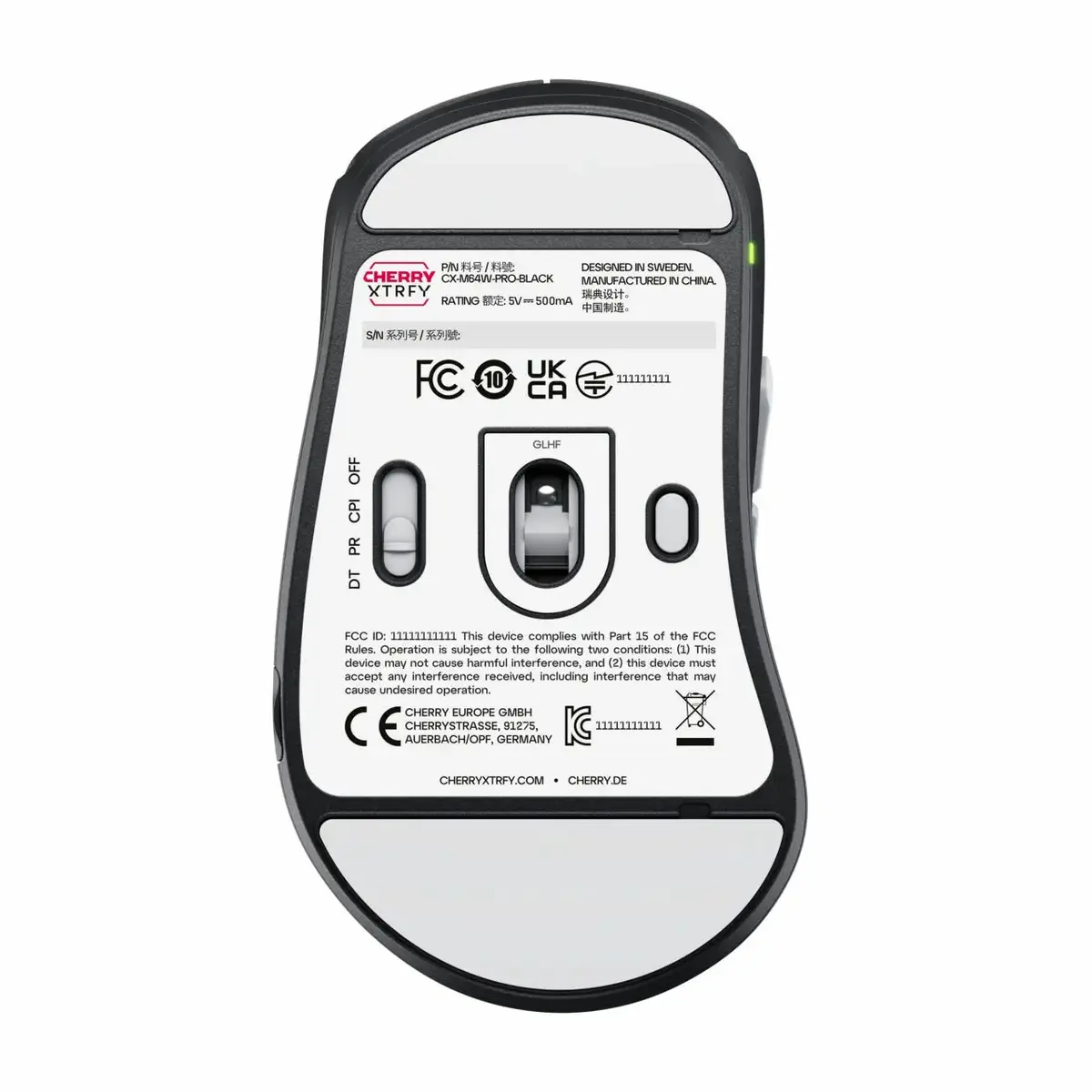 XTRFY CHERRY XTRFY M64 Pro Wireless игровая мышь Photo 7