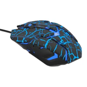 Игровая мышь e-blue Auroza — оптическая USB Type-A, 4000 DPI, 6 кнопок, колесо, чёрная