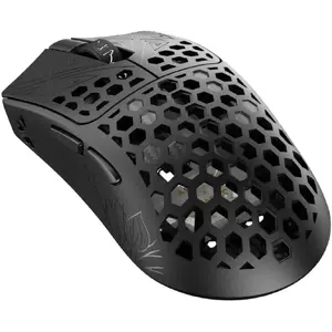 Bezvadu spēļu pele Arbiter TENKO AKITSU MEDIUM — 40 g, PixArt 3950 sensors, 8K pollings, melna