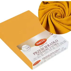 Простыня на резинке Matex MUSLIN 90 x 200 см, модель 06