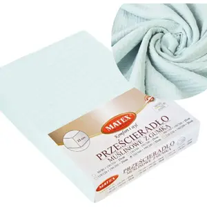 Fitted Sheet Matex MUSLIN 160 x 200 cm with Elastic – Matex