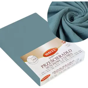 Простыня на резинке Matex MUSLIN 90 x 200 см — модель 34