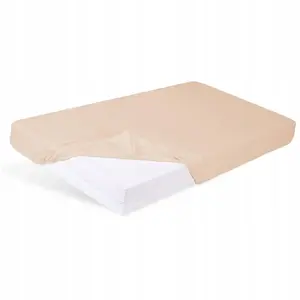 Простыня на резинке хлопковая Multitex 70x140x10 см - детская/кроватка