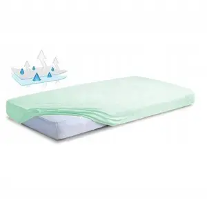 Mattress protector Multitex TM0320_33 Frotte hygienic fitted sheet 90x200x20 cm