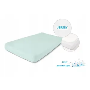 Защитный водонепроницаемый наматрасник Multitex JERSEY 140×200×20 см, гигиенический натяжной