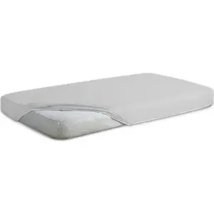 Protective Fitted Sheet Multitex 90 x 200 cm Frotte with Elastic (model TM0320_42)