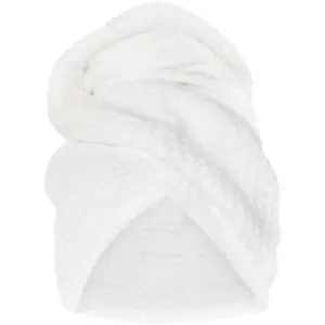 Dvpusējs dvielis GLOV HydroWeave 2in1 ultrasauss ķermenim un matiem Ivory