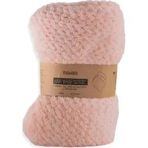 Hair wrap microfiber turban towel Mohani MOHANI_Hair Wrap pink – microfiber hair towel, quick-dry hair wrap