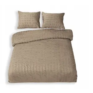 Bed Linen Multitex SATYNA GOFROWANA set 160x200 cm duvet, 1 pillowcase 70x80 cm, 2 pillowcases 70x80 cm