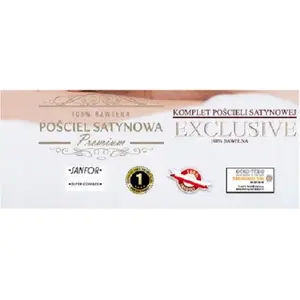 Bedding set Multitex EXCLUSIVE CZ 140x200 + 70x90 satine cotton (1 pillowcase)