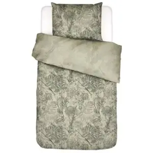 Duvet Cover Set Essenza Essenza Elena Soft green 140x200 + Pillowcase 60x63 cm