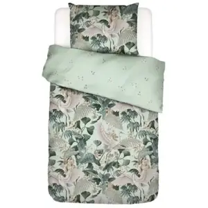 Bed linen set Essenza Diem Pistache 140x200 + pillowcase 60x63 cm