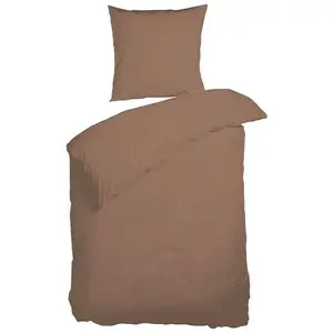 Комплект постельного белья Arctic NT Kelly, цвет Raw Umber — GOTS-перкаль, размер 220