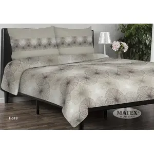 Bed linen set Multitex model TM0260_51B — flannel, duvet cover 140x200 cm and pillowcase 70x90 cm