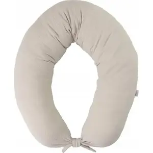 Pozicionējoša spilvena BabyMatex Moon Muslin garums 260 cm bēša