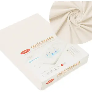 Защитная трикотажная простыня на резинке BabyMatex 70 x 140 см - модель 02