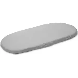 Crib/Carrycot Fitted Sheet Sensillo Bamboo Gray 35x75 cm