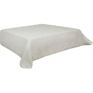 Bedspread Matex Carmen 170 x 220 cm jacquard solid-colour