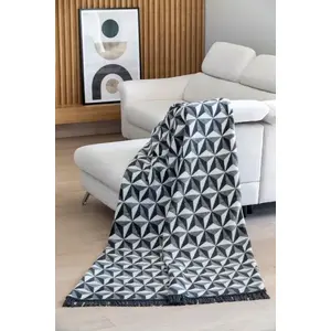 Decorative Chair Throw Multitex TIMO 65x170 cm – protective cover for armchair