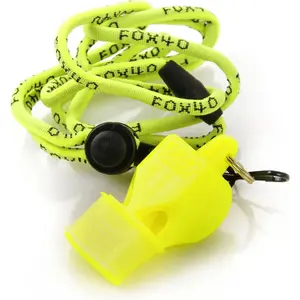 Свисток Fox40 Classic CMG с шнурком, модель 38125, неоновый цвет