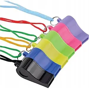 Small plastic whistle with lanyard Maxwel model 2010894