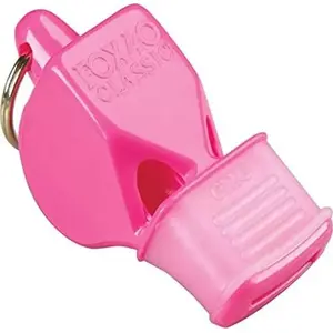 Свисток Fox40 Safety Classic CMG 9603-0408 розовый — компактный пластиковый аварийный свисток