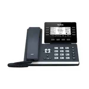IP tālrunis Yealink SIP-T53W — 8 līnijas, LCD 3,7" (360×160), Wi‑Fi, Bluetooth, PoE, pelēks