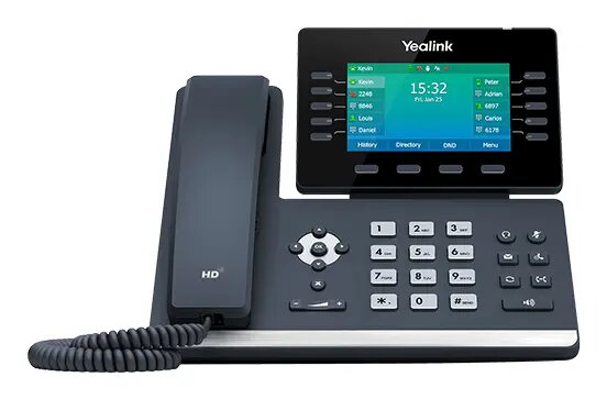IP-telefons Yealink SIP-T54W — 10 līnijas