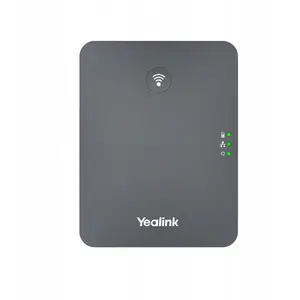 DECT базовая станция Yealink W70B серая — поддержка SIP VoIP, мультисотовая связь