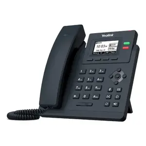 IP-телефон Yealink SIP-T31W — 2 линии, серый, ЖК-дисплей 2.3", Wi‑Fi (802.11a/b/g/n/ac), PoE, 1000 контактов