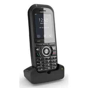 DECT трубка Snom M70 — чёрная, ЖК‑дисплей 2", аккумулятор Li‑Ion, 17 ч разговора
