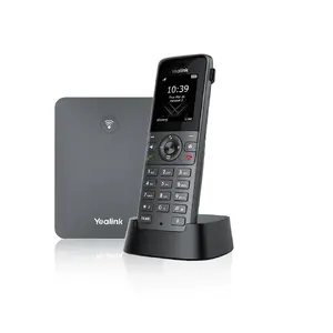 IP-мобильный телефон Yealink W73P — беспроводная трубка, 1.8" TFT-дисплей 128×160, Li-Ion 1010 мА·ч, серый