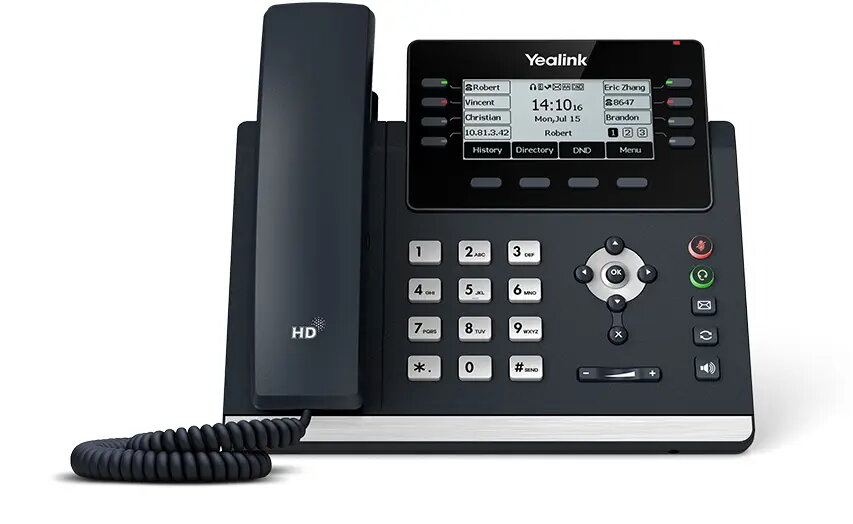 IP tālrunis Yealink SIP‑T43U pelēks —