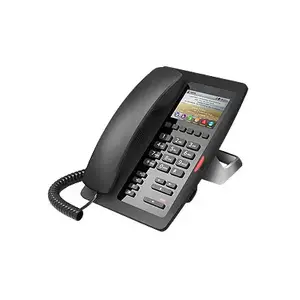IP-телефон Fanvil H5 чёрный — ЖК 3,5" (480×320), Fast Ethernet, VxWorks, проводная трубка