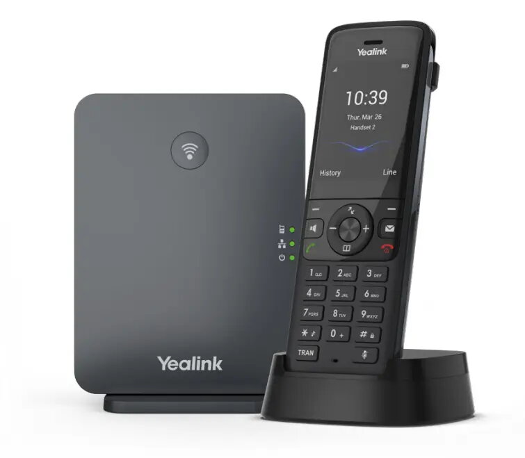 IP mobilais telefons Yealink W78P melns